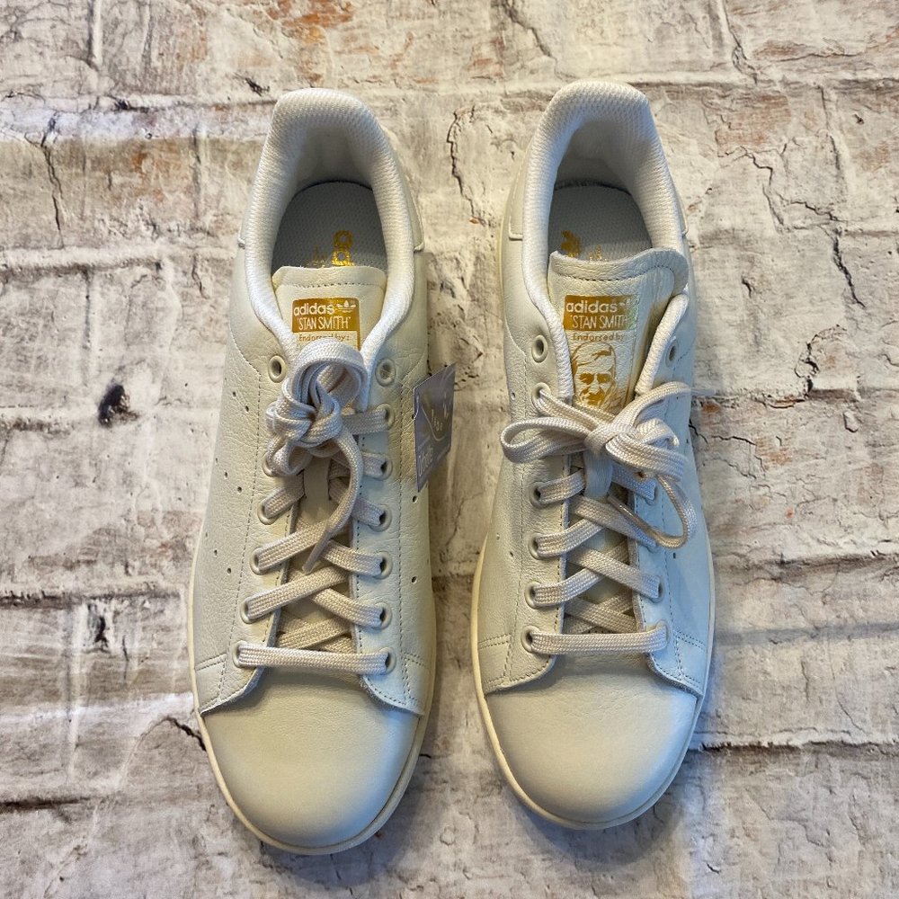 Adidas Stan Smith Off White Men's Sneakers - Picture 2 of 14